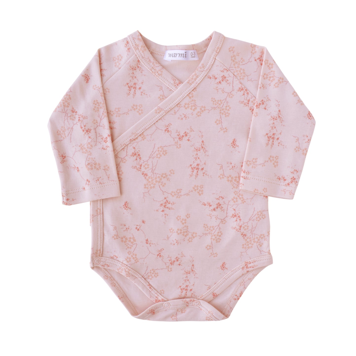 Warmi Bodie Cruzado Rosa Flores Blossom