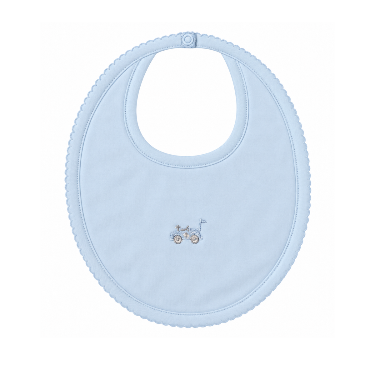 Warmi Babero Picueta Carrito Celeste