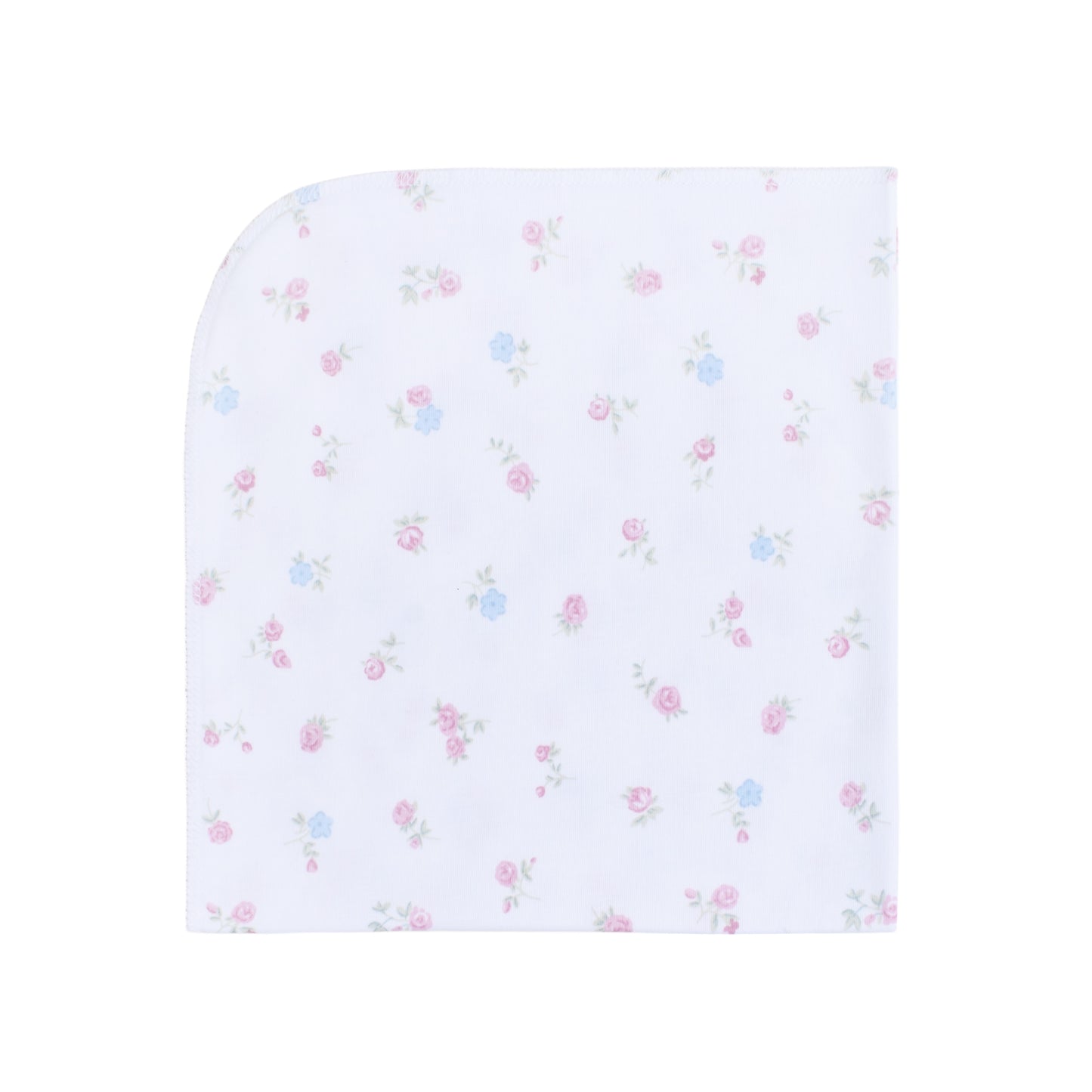 Warmi Babita 45*45 Flores Azul Y Rosa