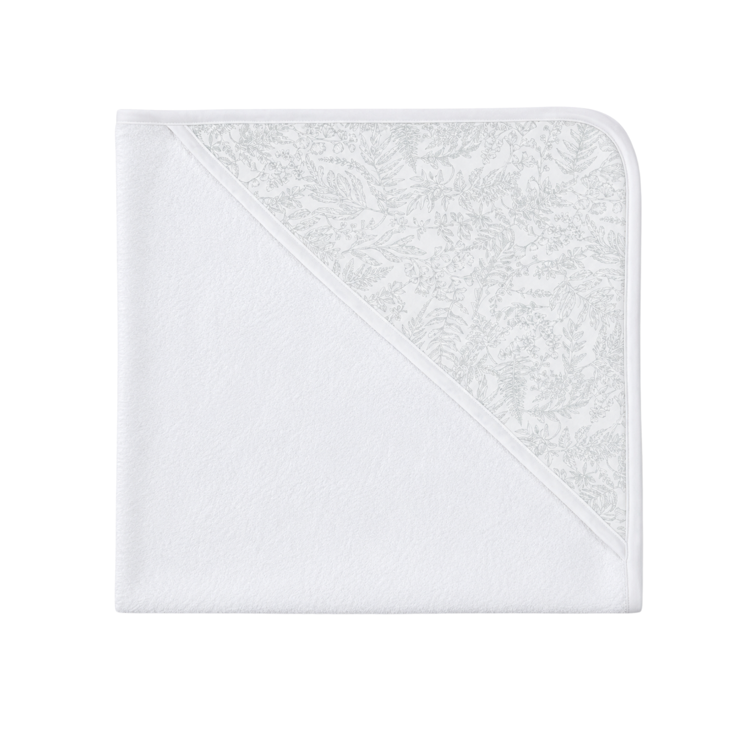 Warmi Toalla Con Capucha 85*85 Ramas Grises