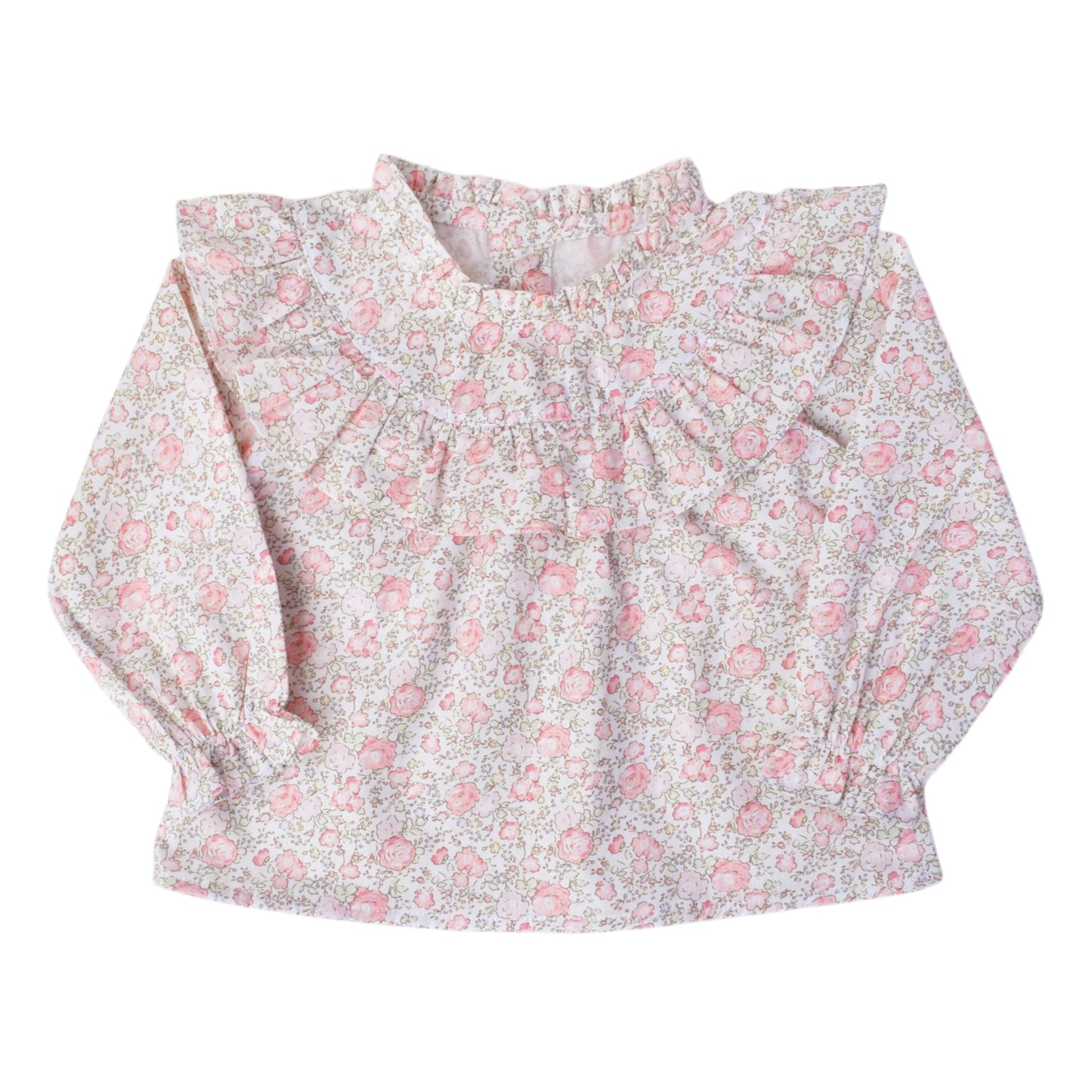 Warmi Blusa Abril Flores Rosa