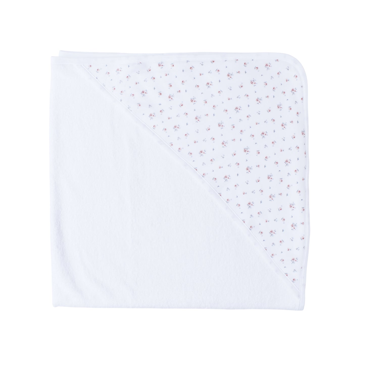 Warmi Toalla Con Capucha Flores Mini Print