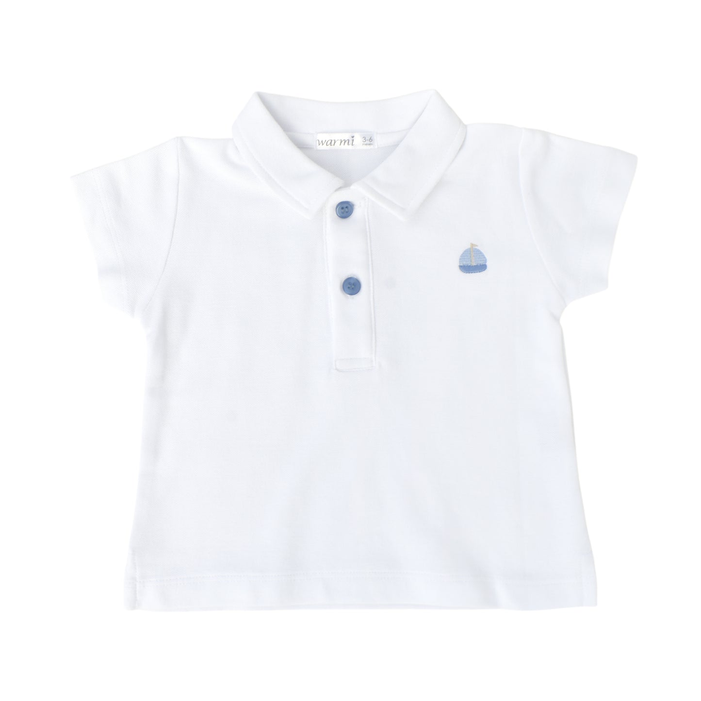 Warmi Polera Santiago Piqué Bordado Barquito