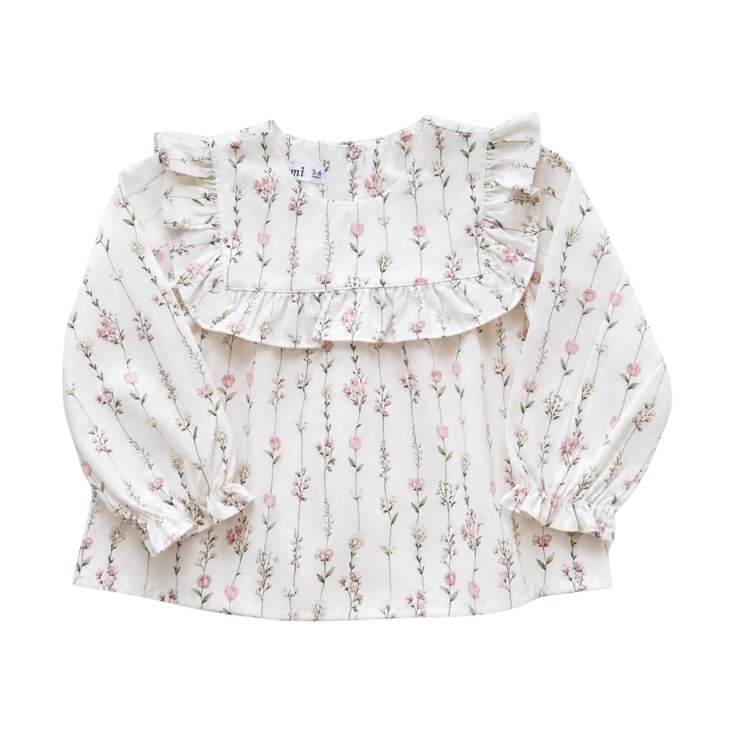 Warmi Blusa Martina Tulipanes Rosa