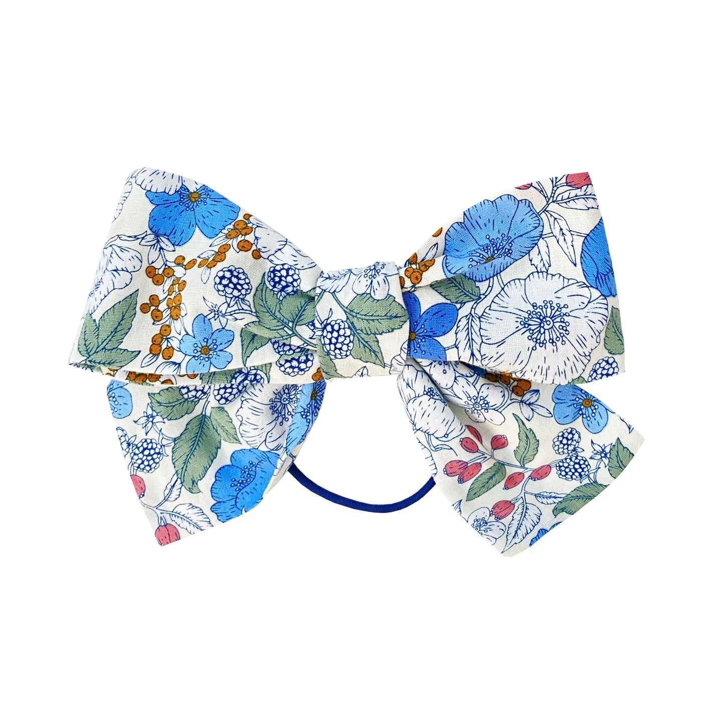 Warmi Collet Lazo Flores Azules