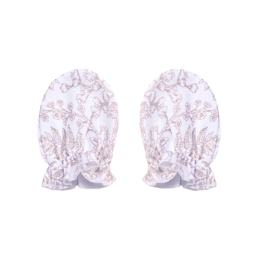 Warmi Mitón Flores Malva