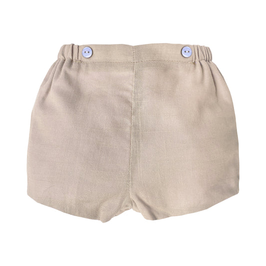 Warmi Short Dante Lino Beige