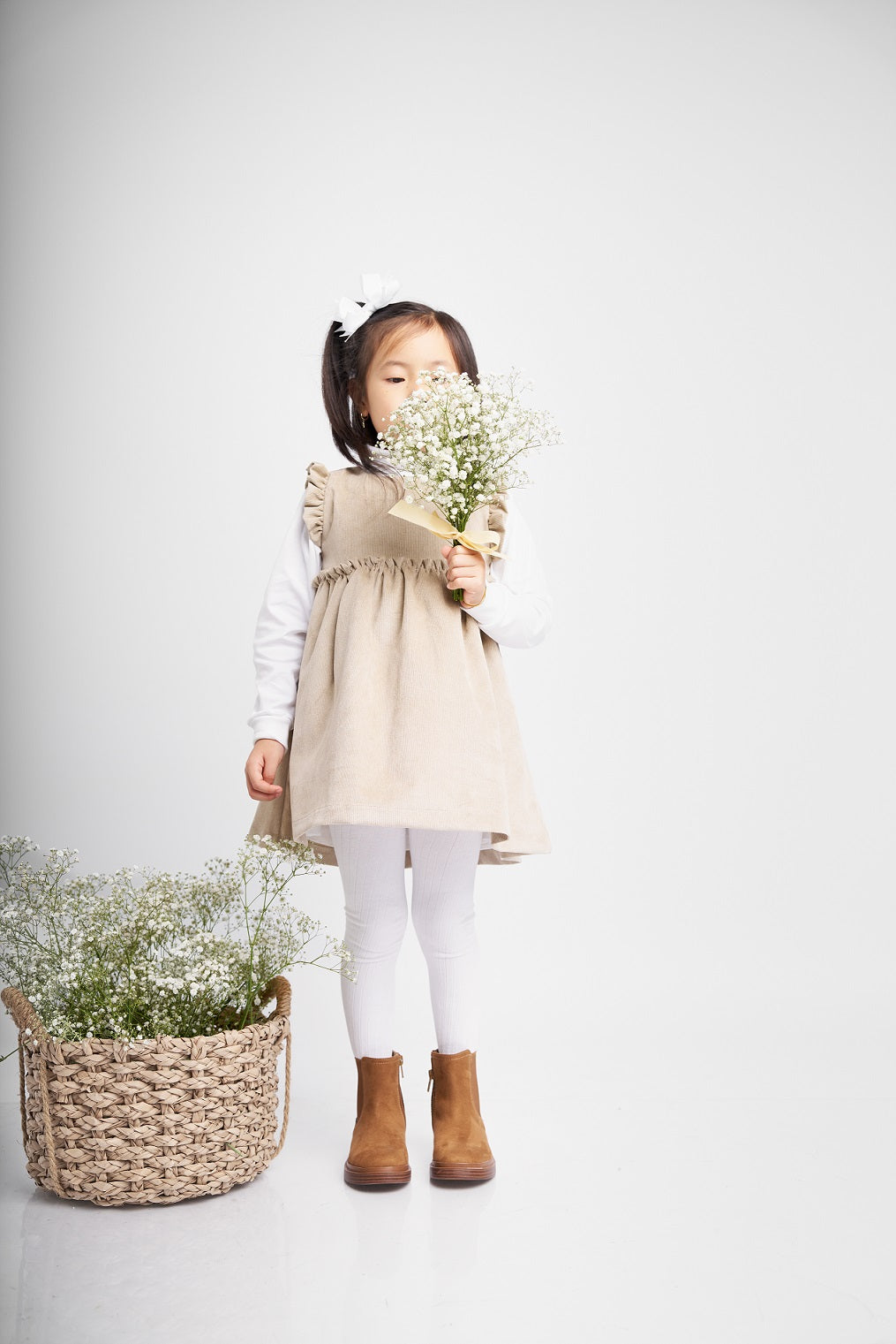 Warmi Vestido Valentina Cotele Beige