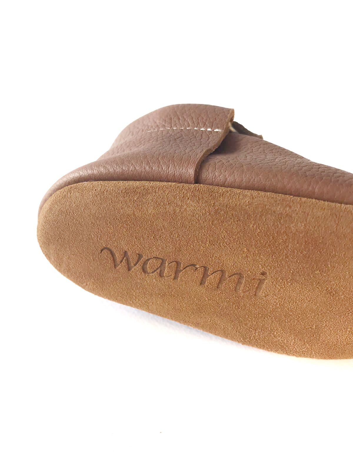 Warmi Mocs Santi Cuero Marron