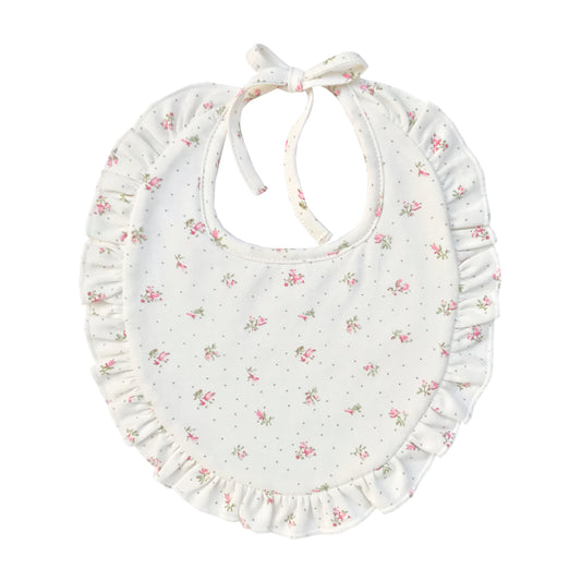 Warmi Babero con Bobo Rosas con puntos