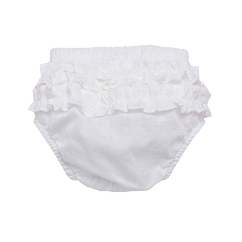 Warmi Cubre Pañal Blanco con bobos