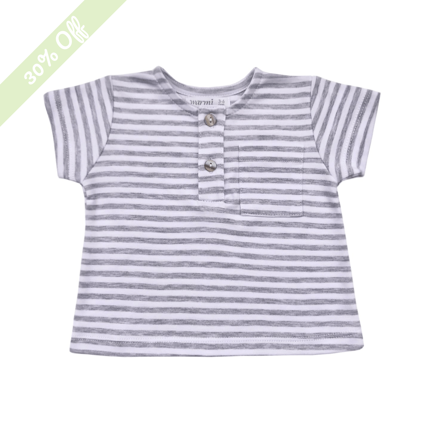 Warmi Polo Alonso Listado Gris