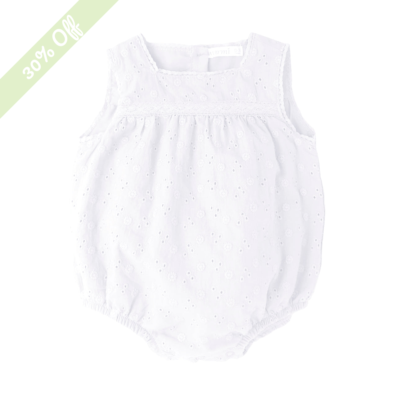 Warmi Bombacho Antonia Broderi Blanco