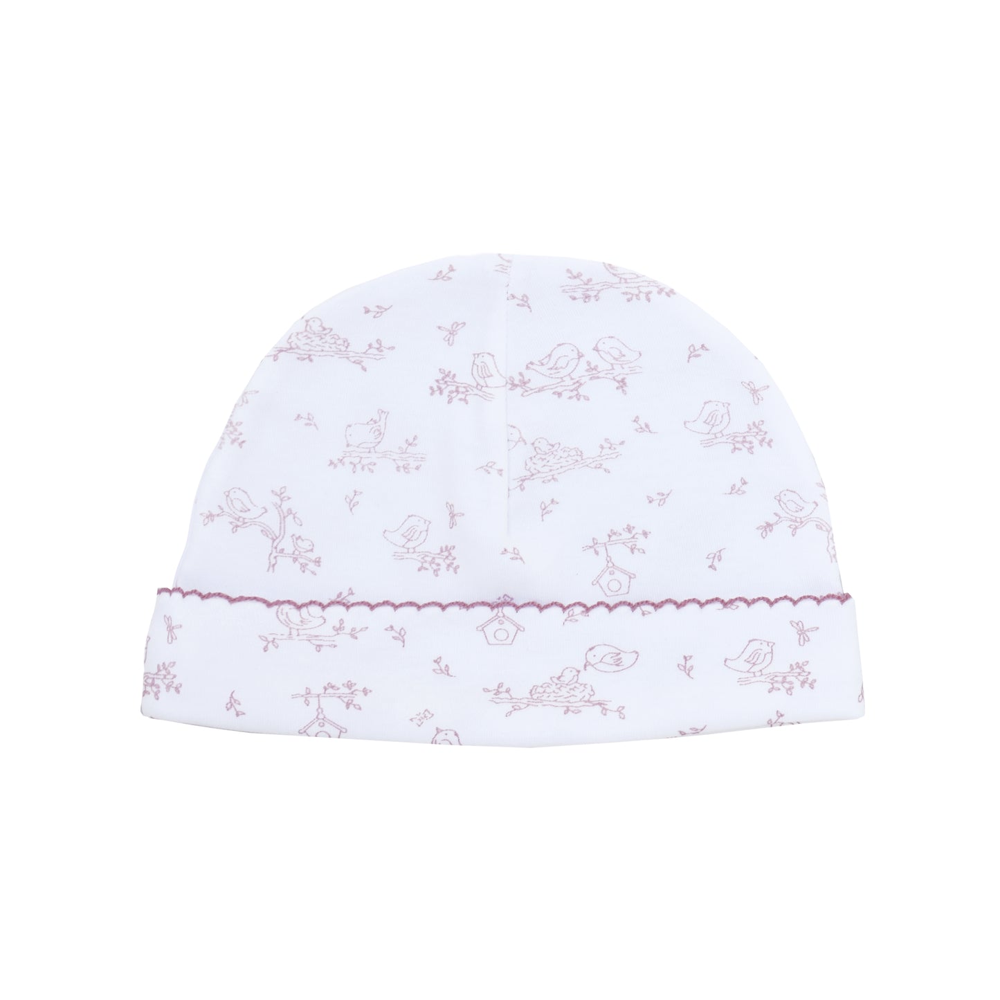 Warmi Gorro Picueta Pajaritos en Nido Rosa