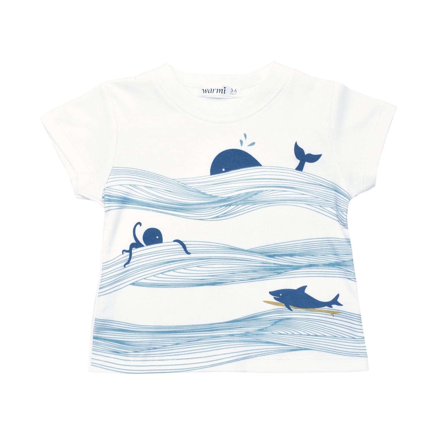 Warmi Polera Blanco Pulpo