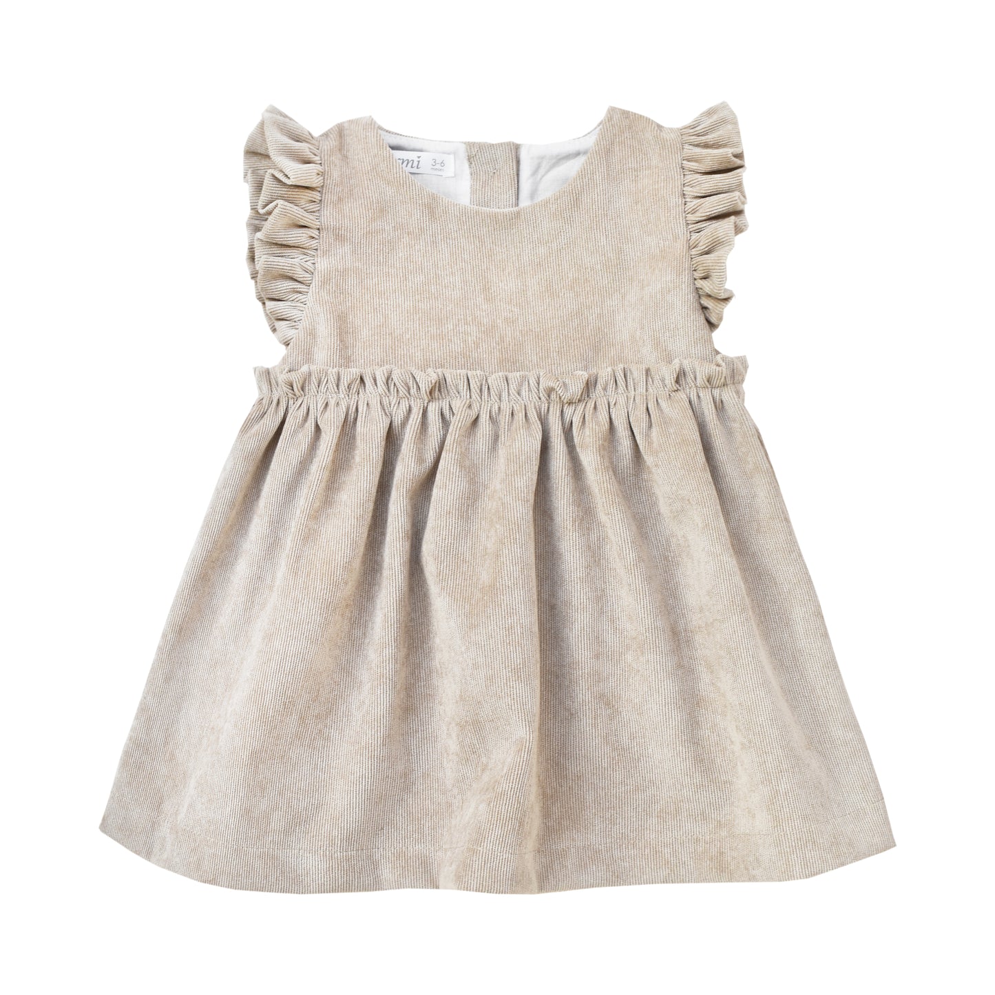 Warmi Vestido Valentina Cotele Beige