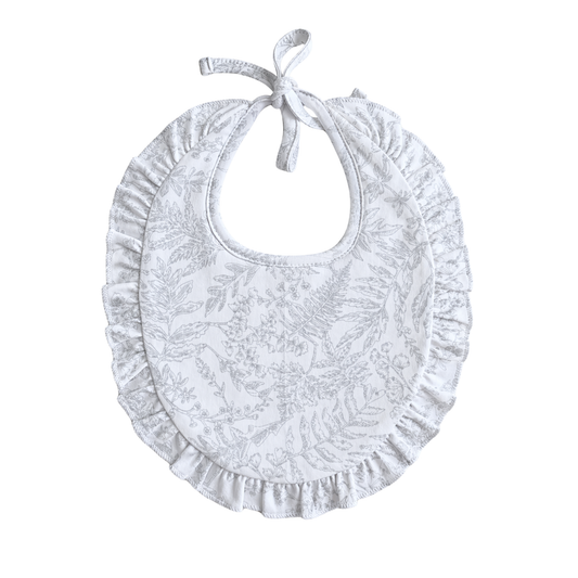 Warmi Babero con Bobo Ramas Grises