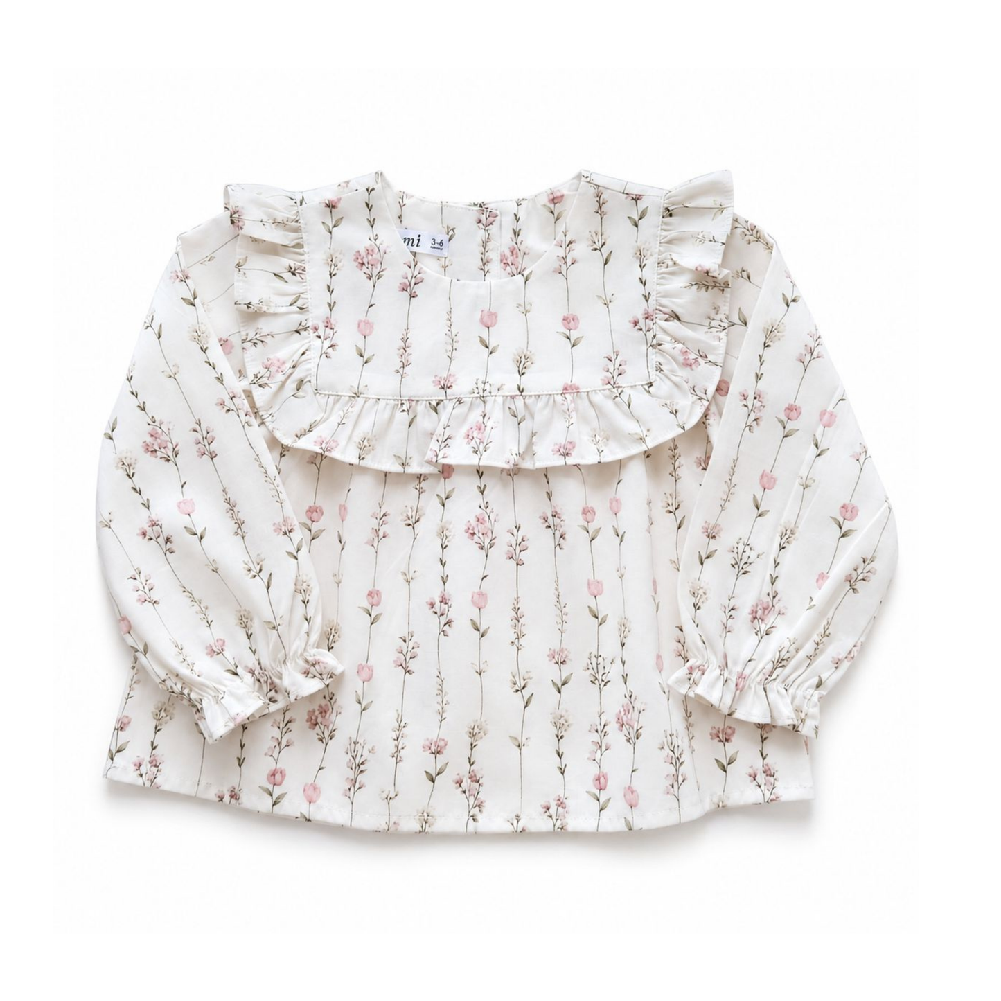 Warmi Blusa Martina Tulipanes Rosa