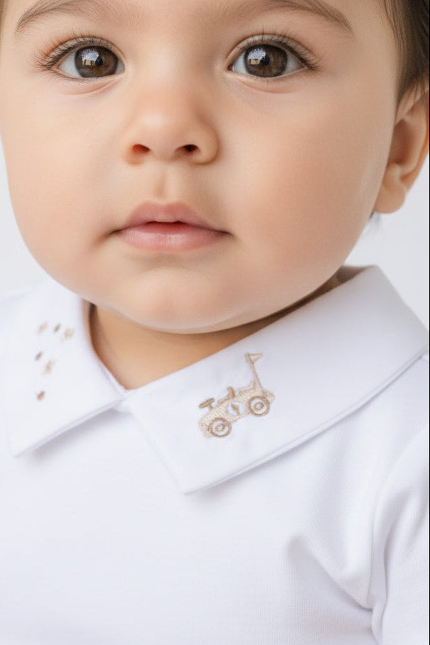 Warmi Bodie Daniel ML Bordado Carrito Beige