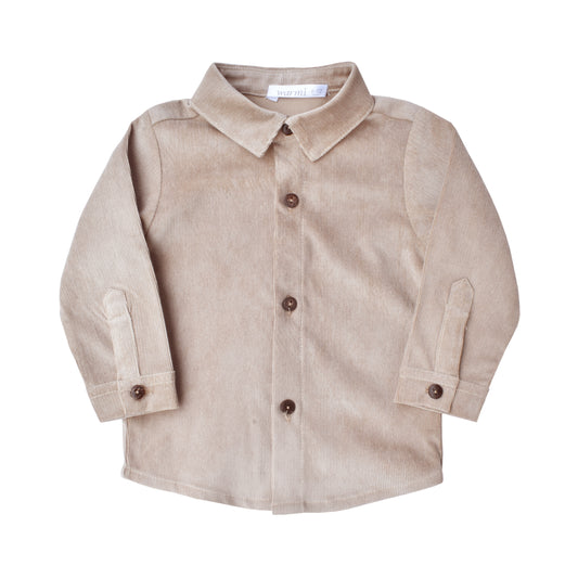 Warmi Camisa Ignacio Cotelé Beige