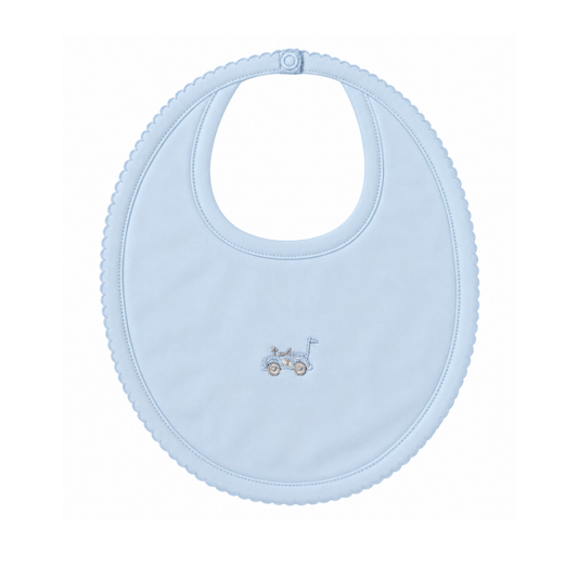 Warmi Babero Picueta Carrito Celeste