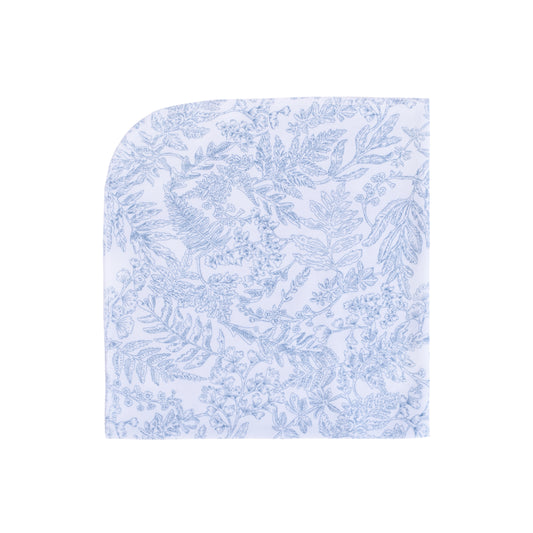 Warmi Babita 45*45 Flores Azul Francia