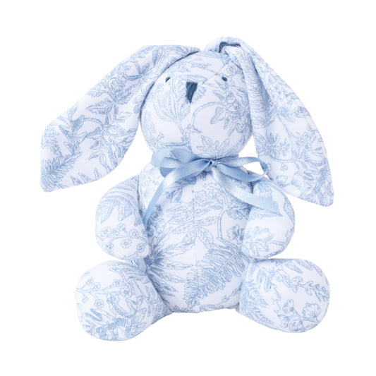 Warmi Peluche Coneja Flores Azul Francia