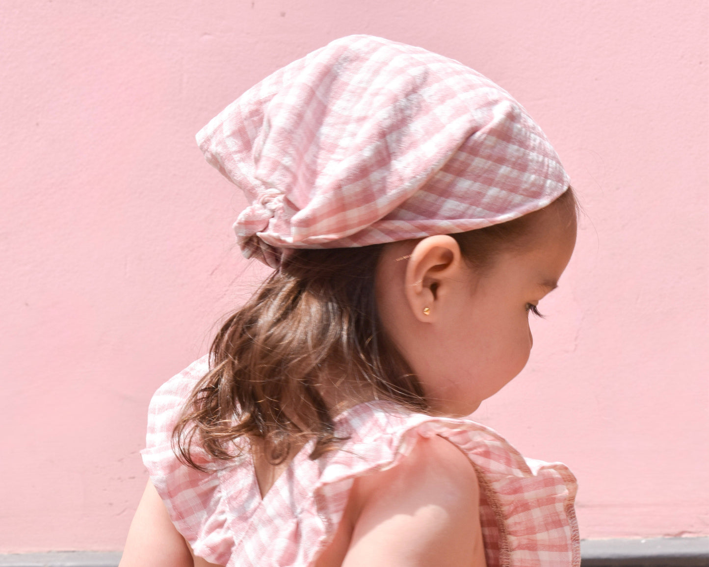 Warmi Pañoleta Cuadrille Palo Rosa