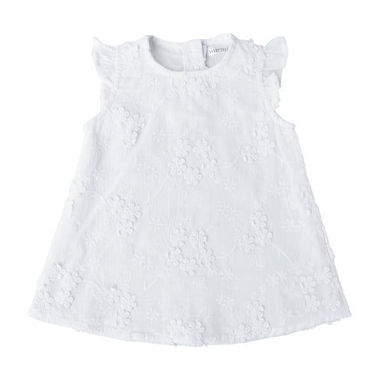 Warmi Vestido Lara Blanco Relieve