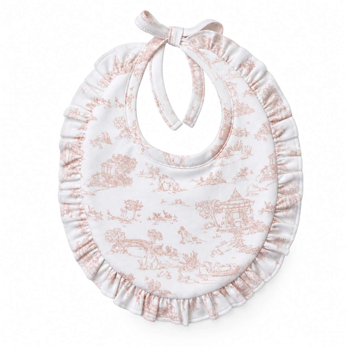 Warmi Babero Con Bobo Provenza Rosa