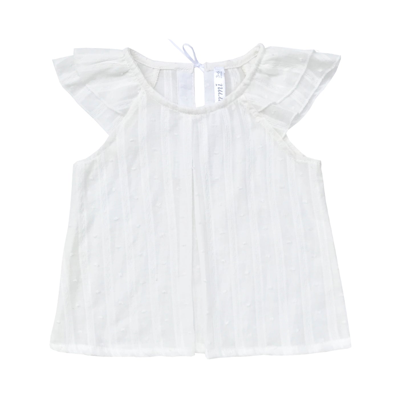 Warmi Blusa Abigail Crema con Motas