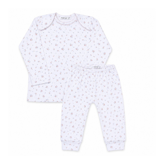 Warmi Set Pijama 2 Piezas Flores Mini Print