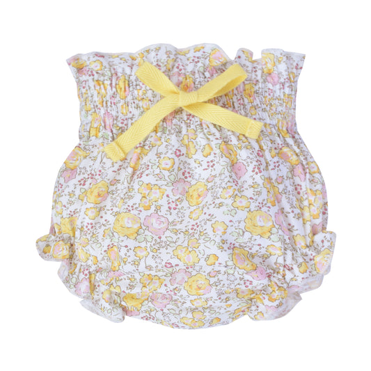Warmi Short Valencia Flores Amarillas