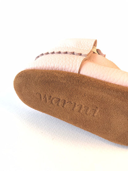 Warmi Mocs Emi Cuero Rosa