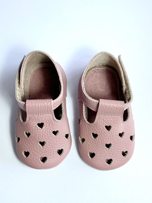 WARMI MOCS CORAZONES ROSA