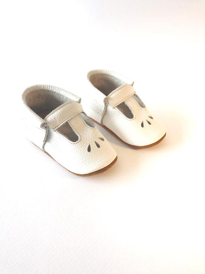 Warmi Mocs Emi Cuero Blanco