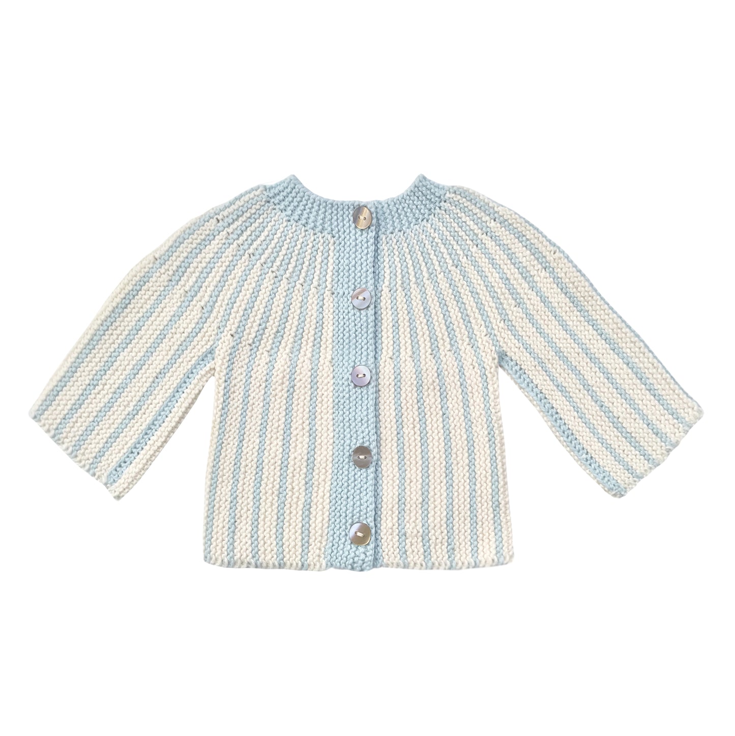 Warmi Chaleco Tejido Beige Listado